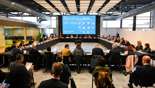 Segona reunió plenària del Pacte Nacional de Salut
